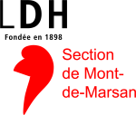 Logo de la section LDH du Marsan